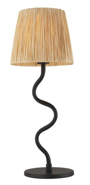 Wriggle Table Lamp, 18 x 18 x 45.7cm