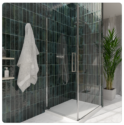 Willaton Rustic Ocean Blue Gloss Wall Tiles 65 x 250mm