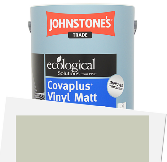 5L Johnstone's TRADE COVAPLUS V/MATT F&B  Green Blue 84, Estate Emulsion