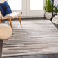Olivia - Tapis Scandinave Moderne Blanc/marron 160x215