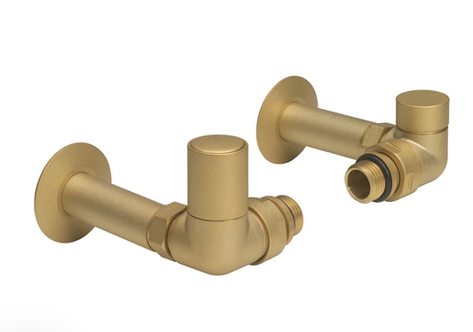 Crosswater MPRO Corner Valve - Brushed Brass Effect