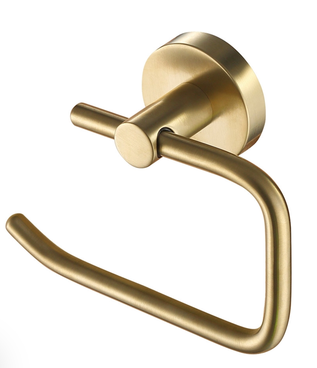 VOS Toilet Roll Holder - Brushed Brass