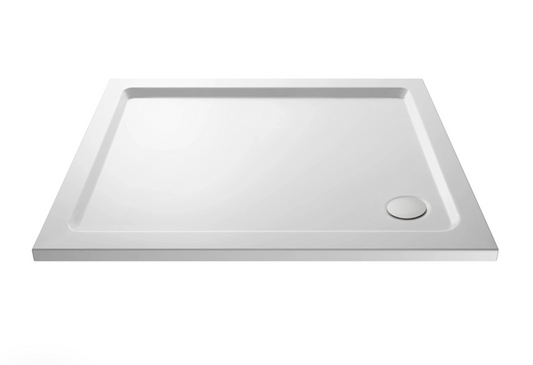 Drench MineralStone Low Profile Square Shower Tray - 700 x 700mm