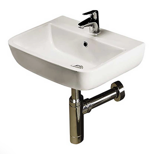 RAK Series 600 Wall Hung Cloakroom Hand Basin - 1 Tap Hole