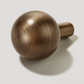 HALLEY Sphere Knob - Antique Brass
