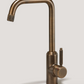 ARMSTRONG Grooved Kitchen Mixer Tap - Antique Brass