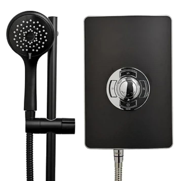 Triton Aspirante 8.5kW Electric Shower - Matte Black