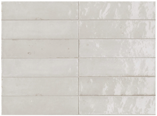 Hoxton White Gloss Porcelain 240x60x10mm
