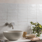 Hoxton White Gloss Porcelain 240x60x10mm