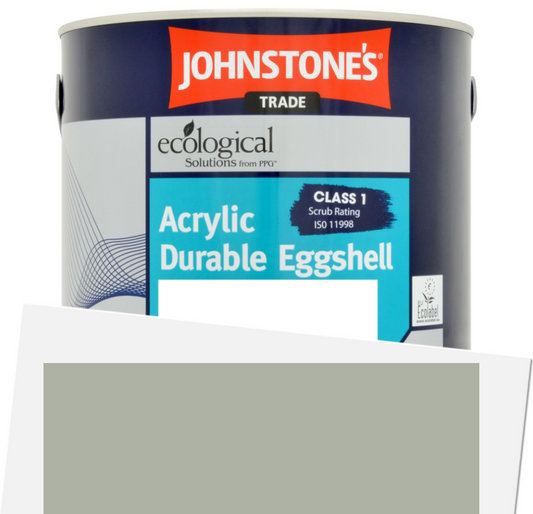 Johnstone's Trade Acry Dura - F&B Blue Gray No.91, Estate Eggshell