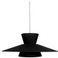 Habitat Otton 30x70cm Linen 2 Tier Easy Fit Shade - Black