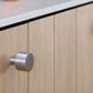 SWIFT Swirled Knob - Stainless Steel