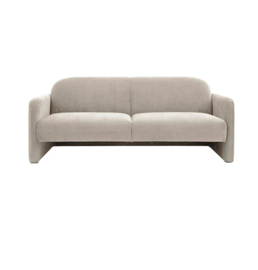 Massa Sofa in Stone Beige, 200x96x84cm