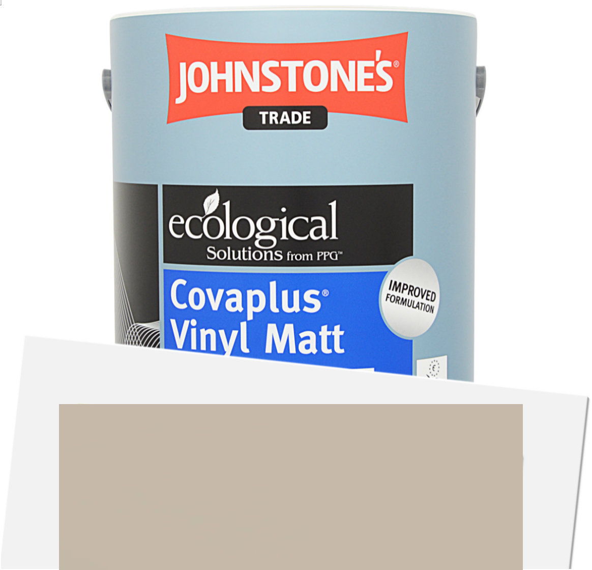 5L Johnstone's Trade Covaplus - COAT Cargo Greenery Beige, Flat Matt