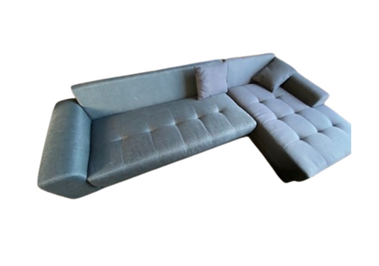 3 seater sofa with chaise, 100x290x55cm