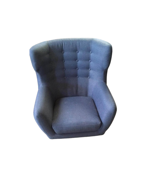 Blue Armchair, 80x80x85cm