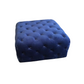 Royal Blue Ottoman, 40x80x80cm