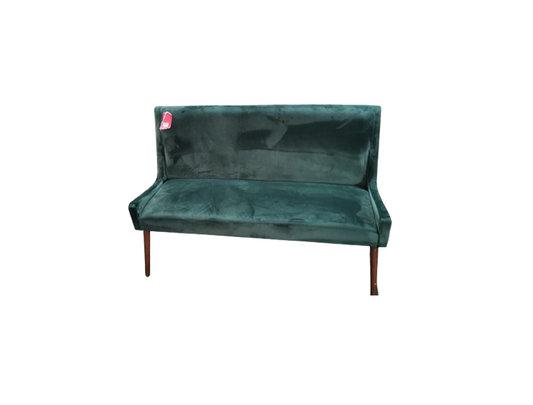 Forest Green Dining Bench, 90x195x68cm