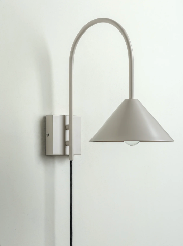 Orta - 1 light warm white cone wall light