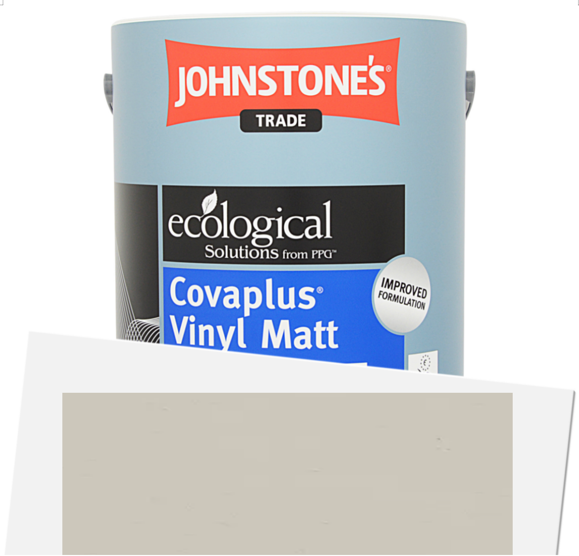 5L Johnstone's Trade Covaplus - Lick Greige 02 Soho Warehouse, Matt