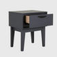 Luna Bedside Table - Dark Grey 46x54x36.5cm