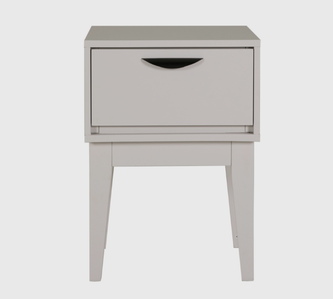 Luna Bedside Table - Taupe 46x54x36.5cm