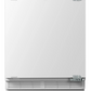 Hisense RUR156D4AWE Integrated Under Counter Fridge with Ice Box - Fixed Door Fixing Kit - White - E Rated