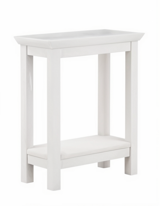 COTE WHITE SIDE TABLE 590x480x250mm