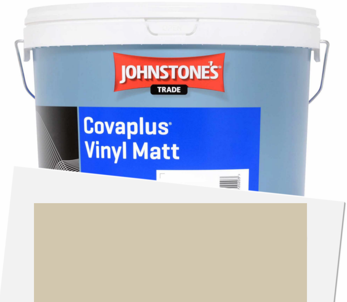 10L Johnstone's Trade Covaplus - LG Slaked Lime Deep 150, Absolute Matt Emulsion