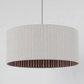 Watercolour Stripe Drum Lamp Shade