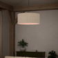 Watercolour Stripe Drum Lamp Shade