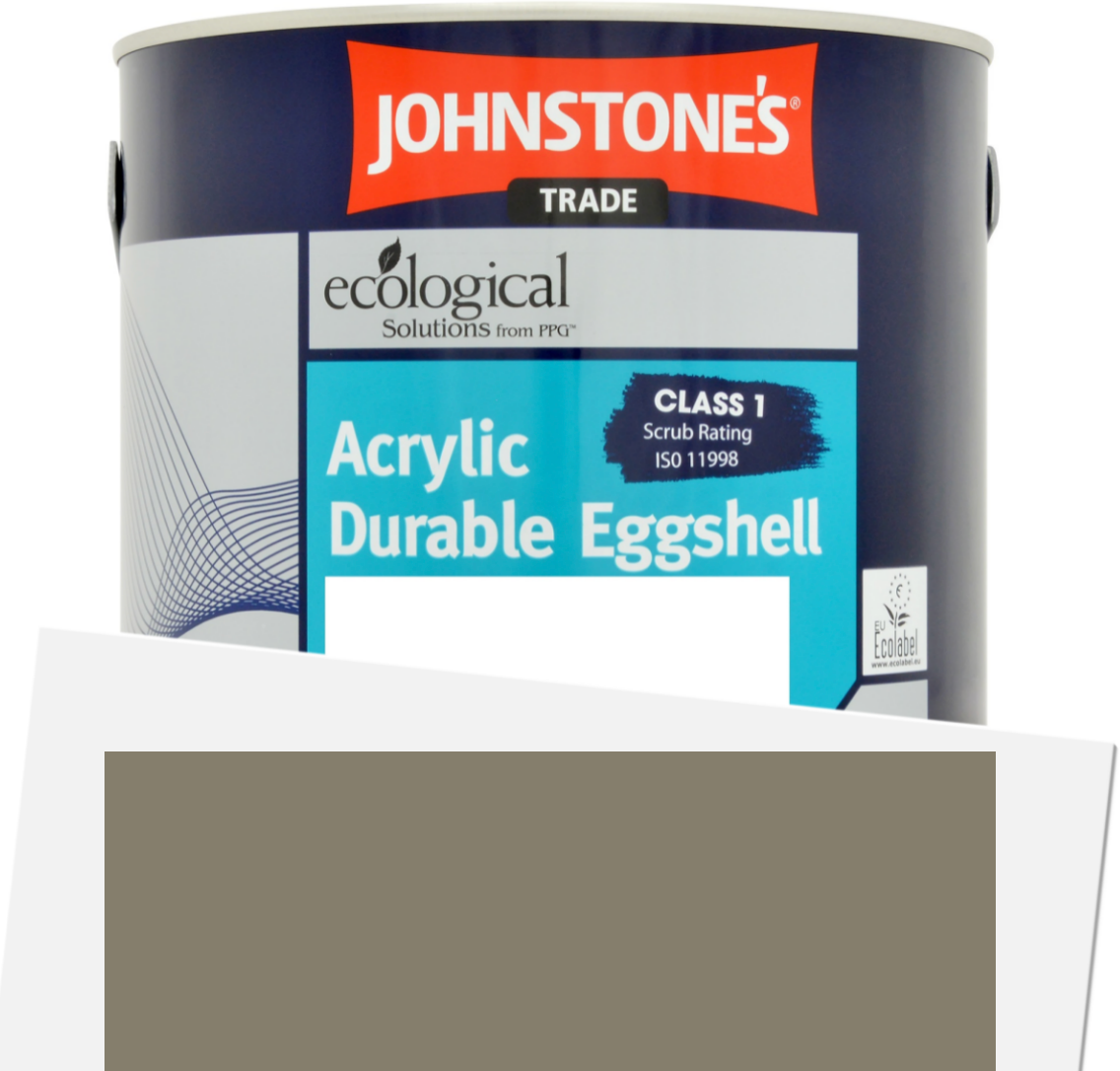 2.5L Johnstone's Trade Acry Dura - LG Silt 40, Intelligent Eggshell