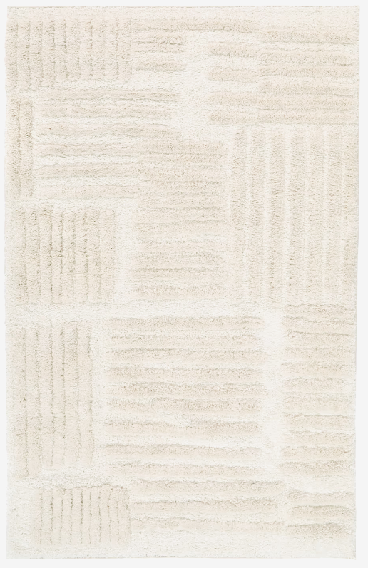 Mondi - Off White Rug 200 x 300 cm Shaggy