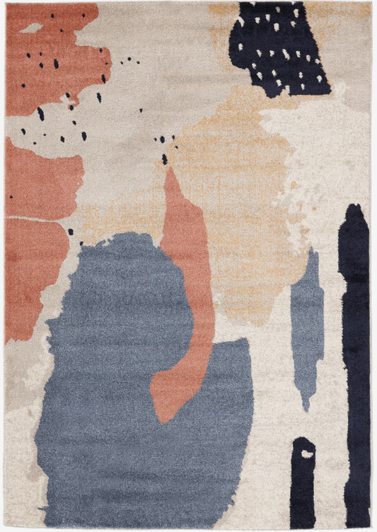 Bel Air - Blue / Beige Rug 160 x 230 cm