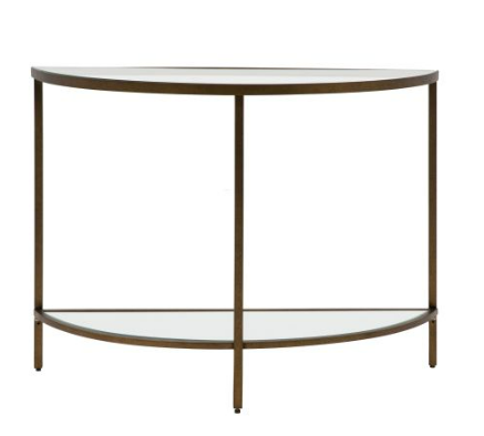 Hudson Console Table, Bronze (w)1000mm x (d)350mm x (h)750mm