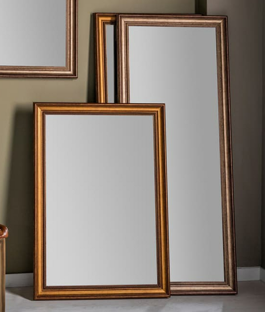 GALLERY LIVING Silver Trident Mirror 63x152cm
