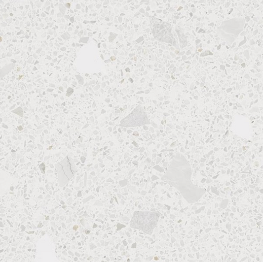 Miscela Ivory Terrazzo 60cm x 60cm Wall & Floor Tile