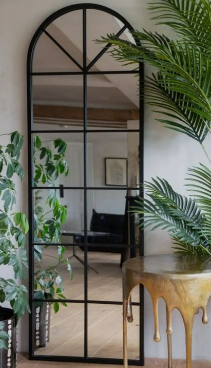 Framed Mirror, 59x180cm