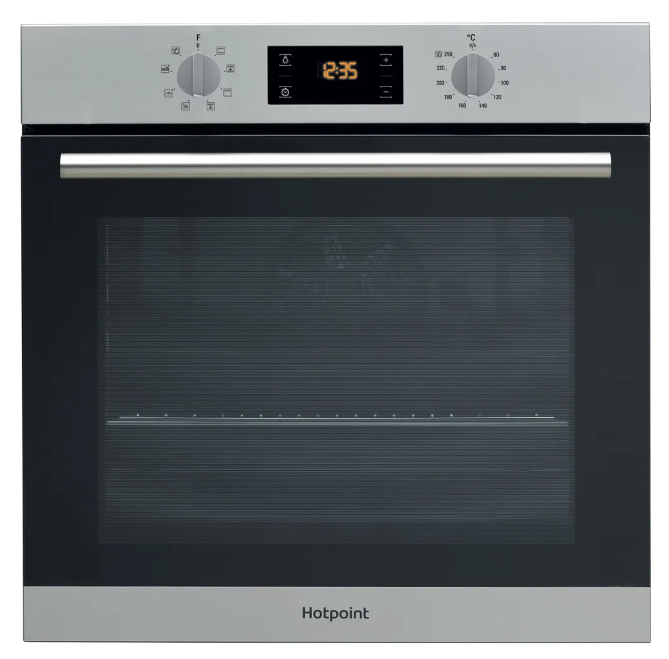 Hotpoint Class 2 MultiFlow Built-In Electric Single Oven - Stainless Steel - Hydrolytic - A Rated - SA2 540 H IX