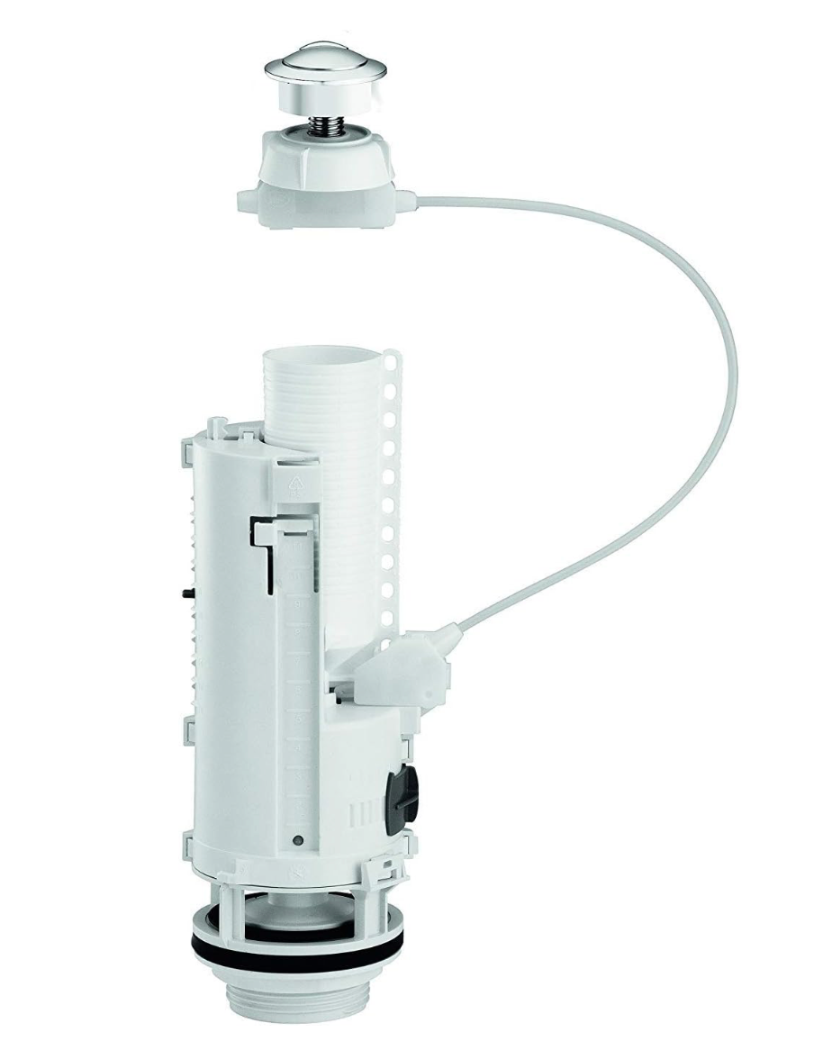 Siamp 32500007 Optima 50 Flushing Mechanism, White