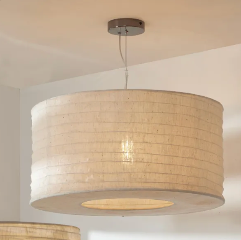 Patpong Jute Easy Fit Pendant Shade 50cm - Natural