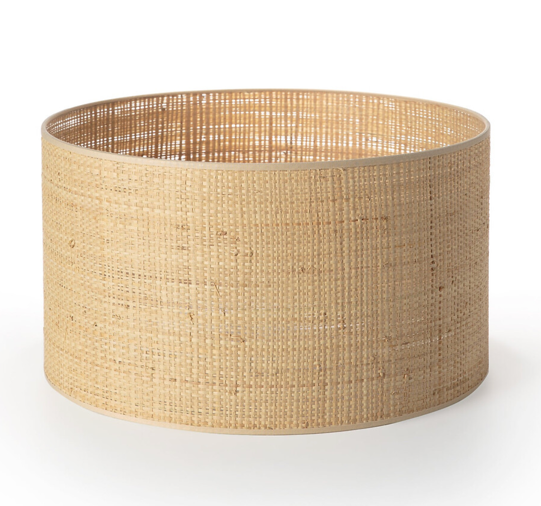 Wombat Natural Raban Shade - 45cm