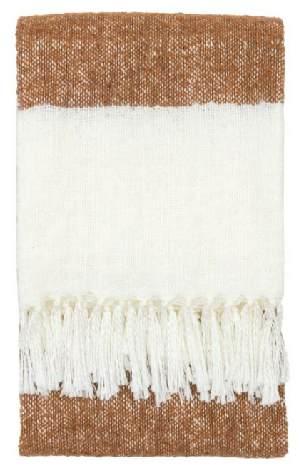 Stripe Faux Mohair Throw (w)1800mm x (d)1300mm x (h)20mm