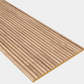 Flutto Oak Mini-Ridge Flexible Tambour Wood Panels - 240 x 60cm