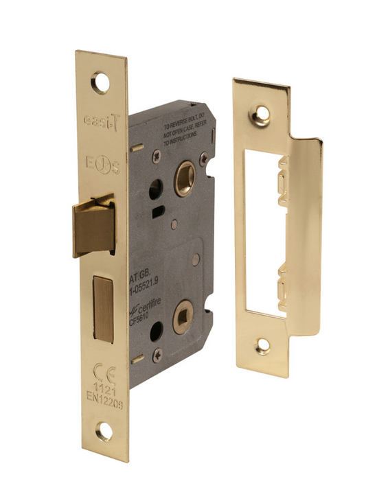 Eurospec Bathroom Lock 2.5" Brass