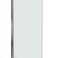 Vellamo Square Corner 6mm Glass Bath Screen - 1400 x 800mm