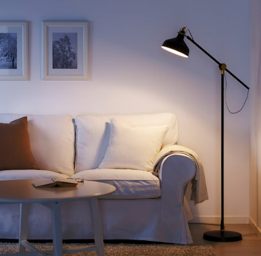 Ikea RANARP, Floor/reading lamp, Black