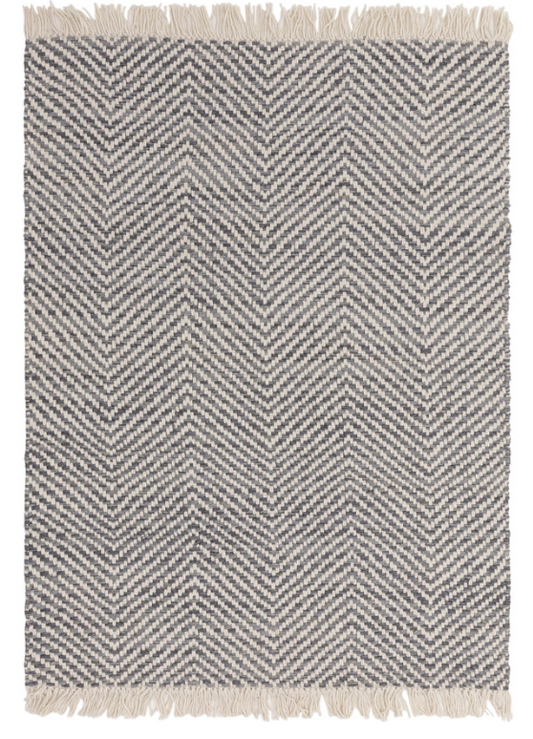 Vigo Grey Rug, 160x230cm