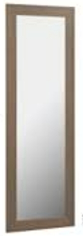 Wooden Rectangular Mirror, 130x50cm