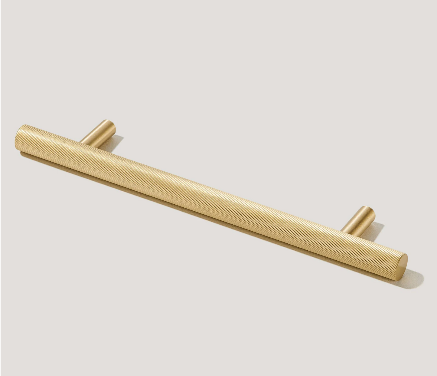 SEARLE Swirled T-Bar Handle - Brass